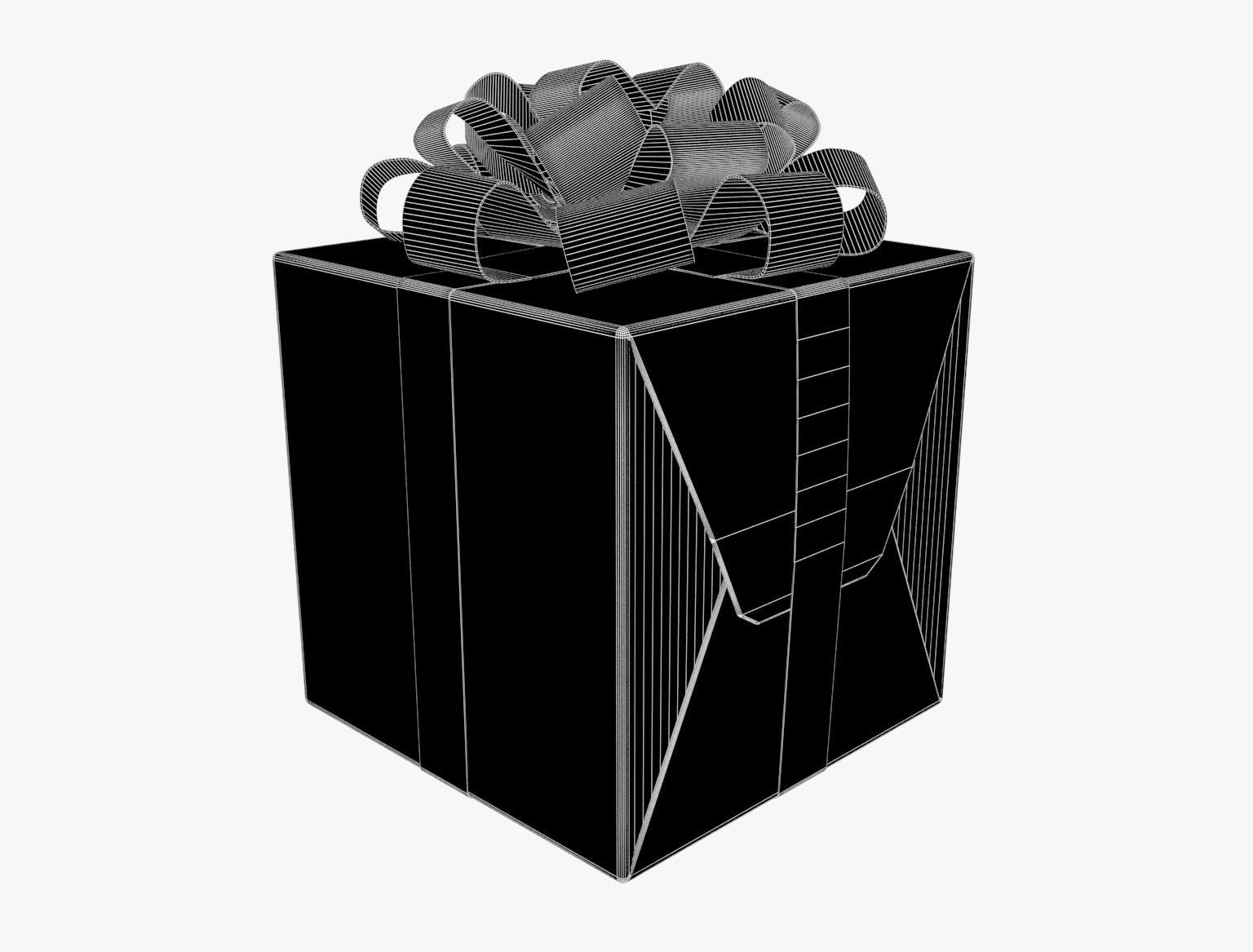 Christmas Gift 01 3D model_5