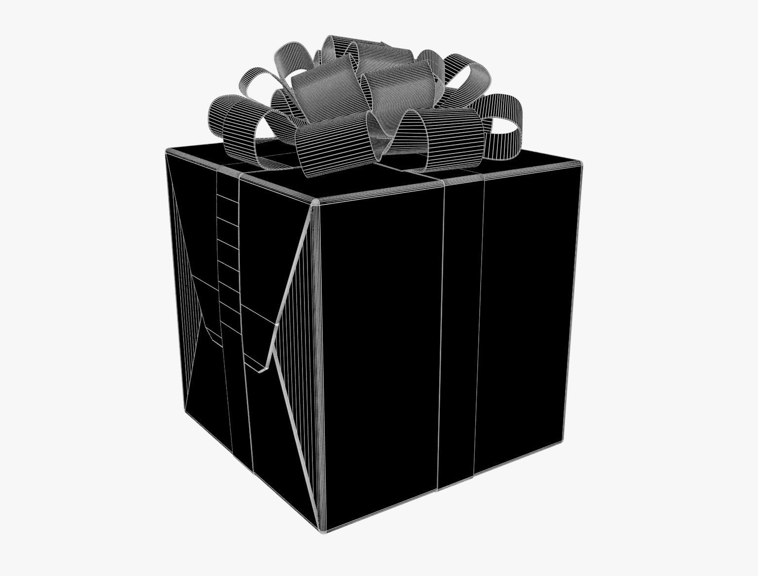 Christmas Gift 01 3D model_3