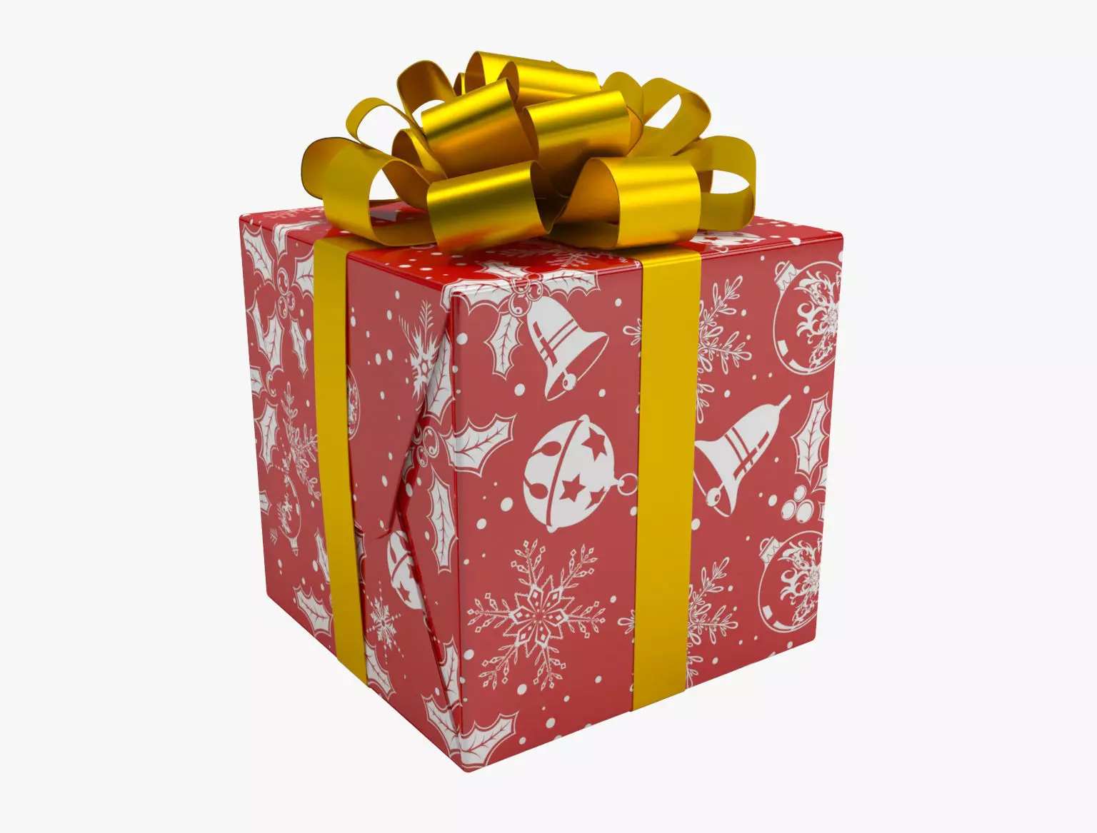 Christmas Gift 01 3D model_0