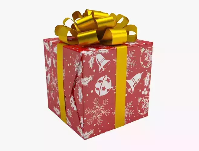 Christmas Gift 01 3D model