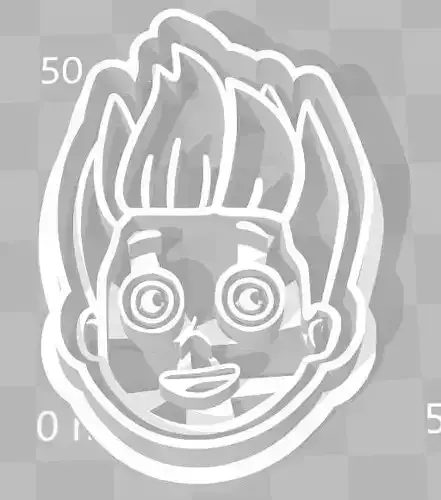 Paw Patrol Cookie Cutter Details Ryder 3D print model