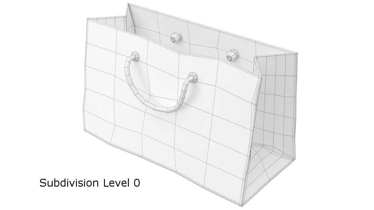 Paper Bag 1 3D model_5