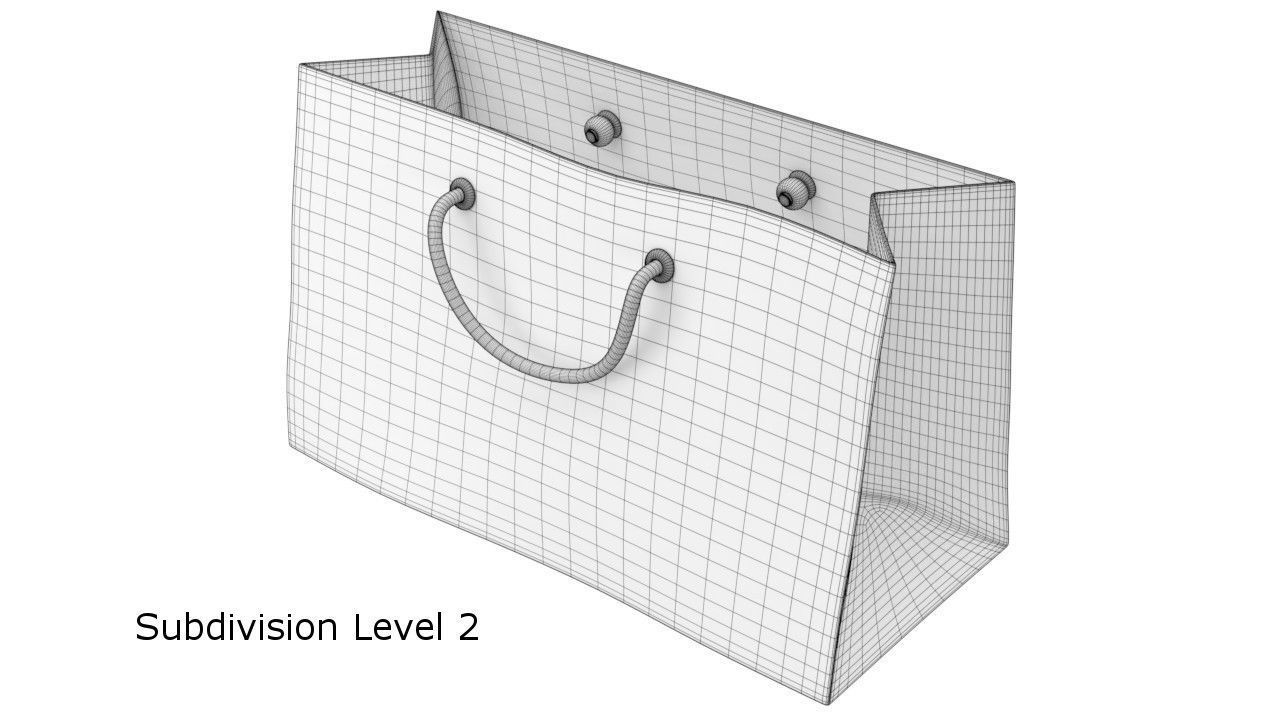 Paper Bag 1 3D model_7