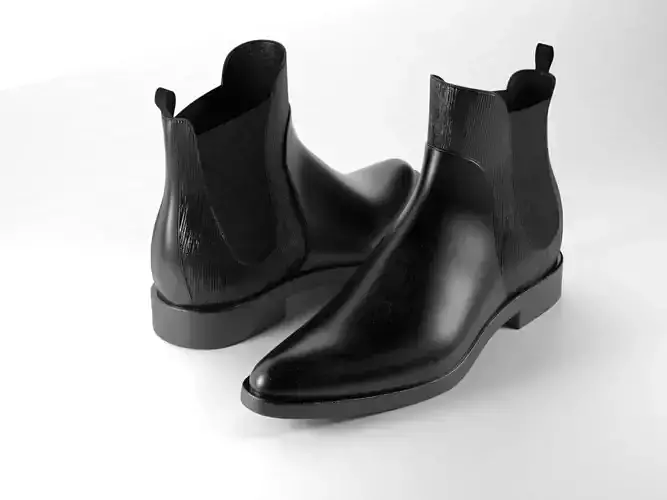 Wagram Chelsea Boots Free 3D model
