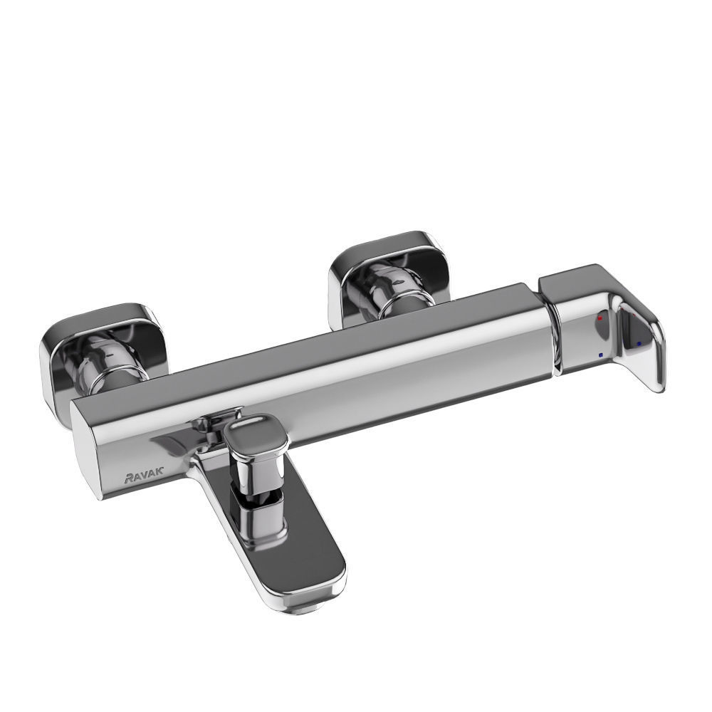 Bathroom mixer set Ravak 10 set 05 3D model_11