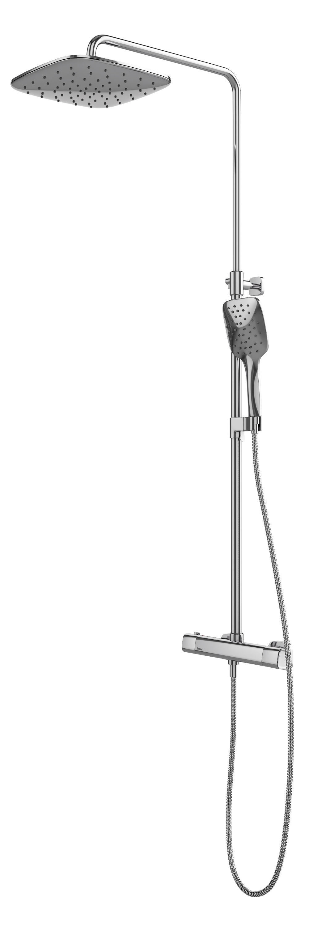 Bathroom mixer set Ravak 10 set 05 3D model_5