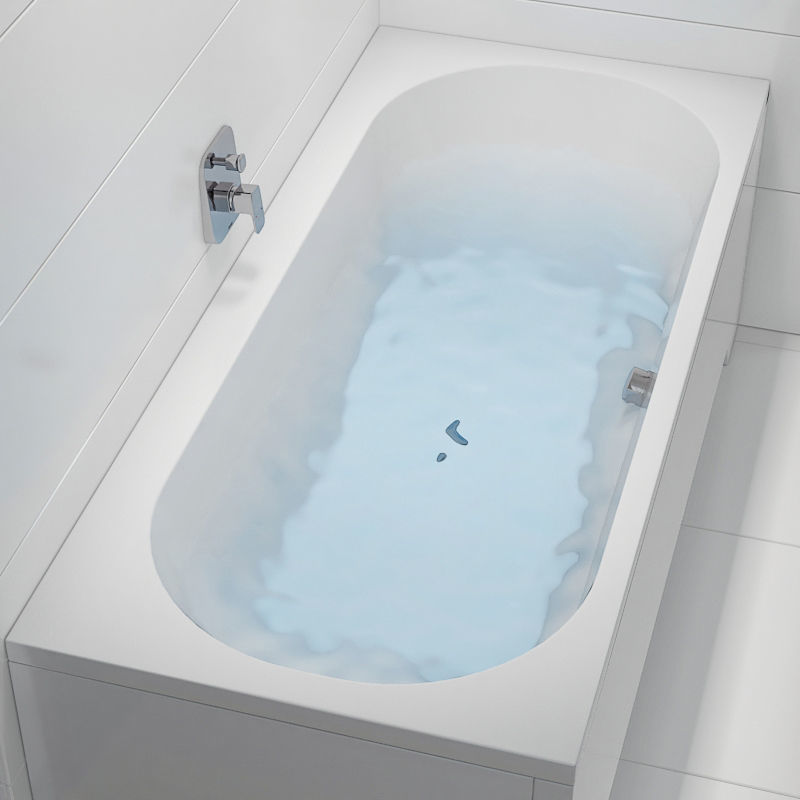 Bathroom mixer set Ravak 10 set 05 3D model_4