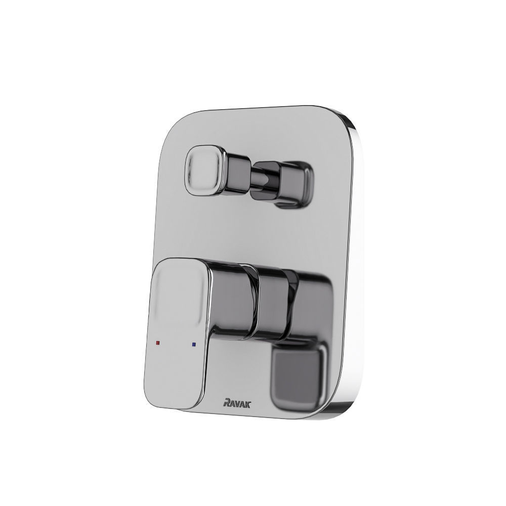 Bathroom mixer set Ravak 10 set 05 3D model_9