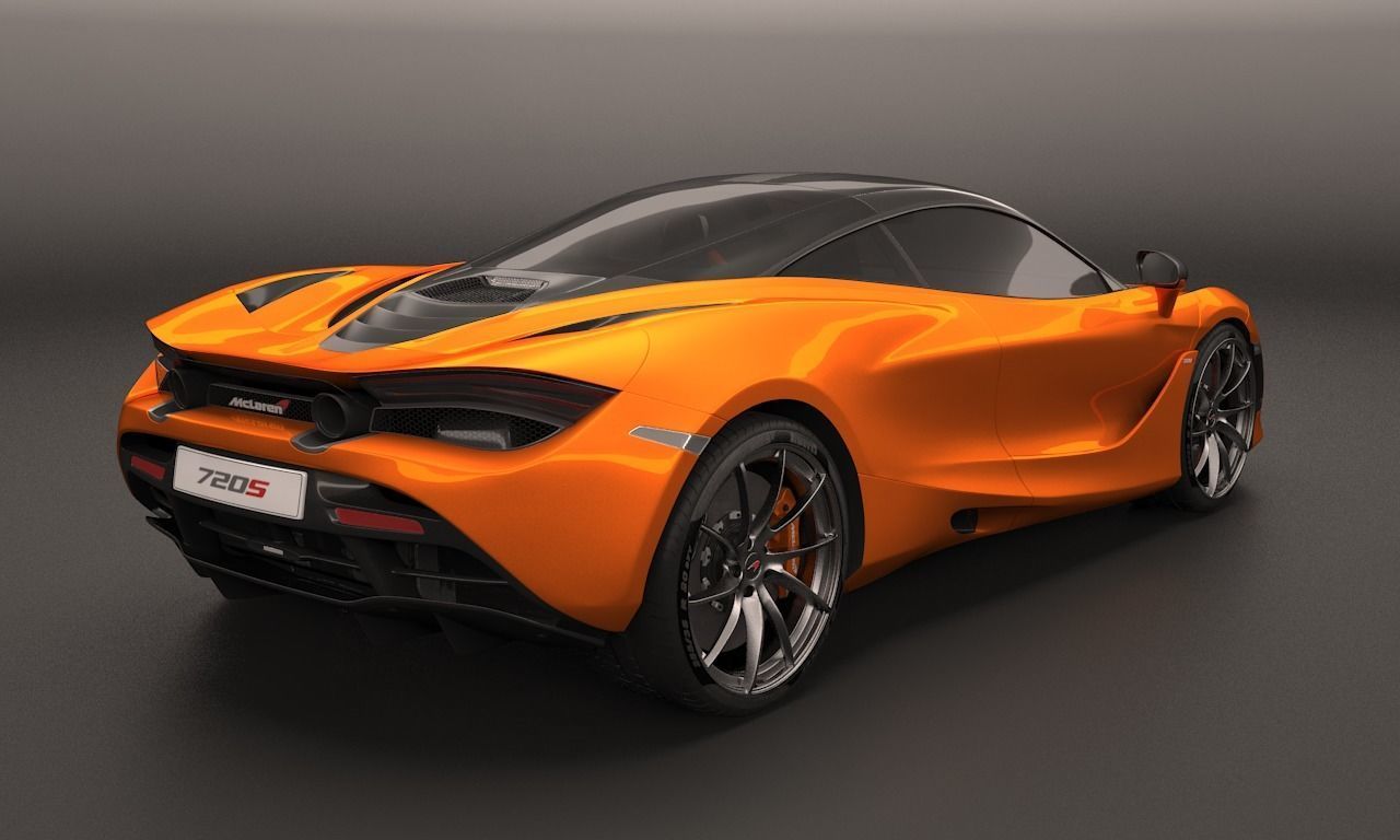 McLaren 720S 3D model_1