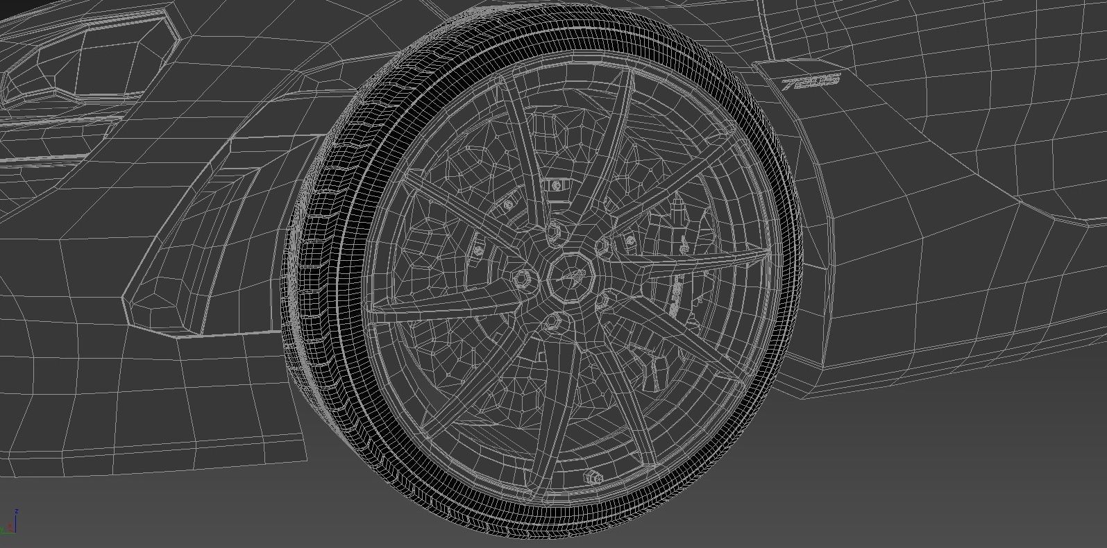 McLaren 720S 3D model_14