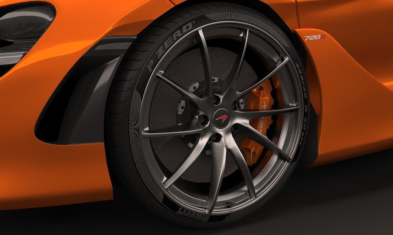 McLaren 720S 3D model_9