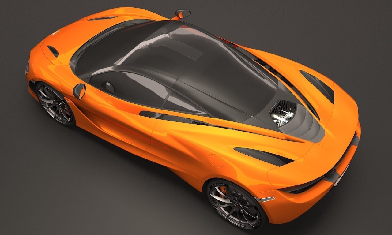 McLaren 720S 3D model_2