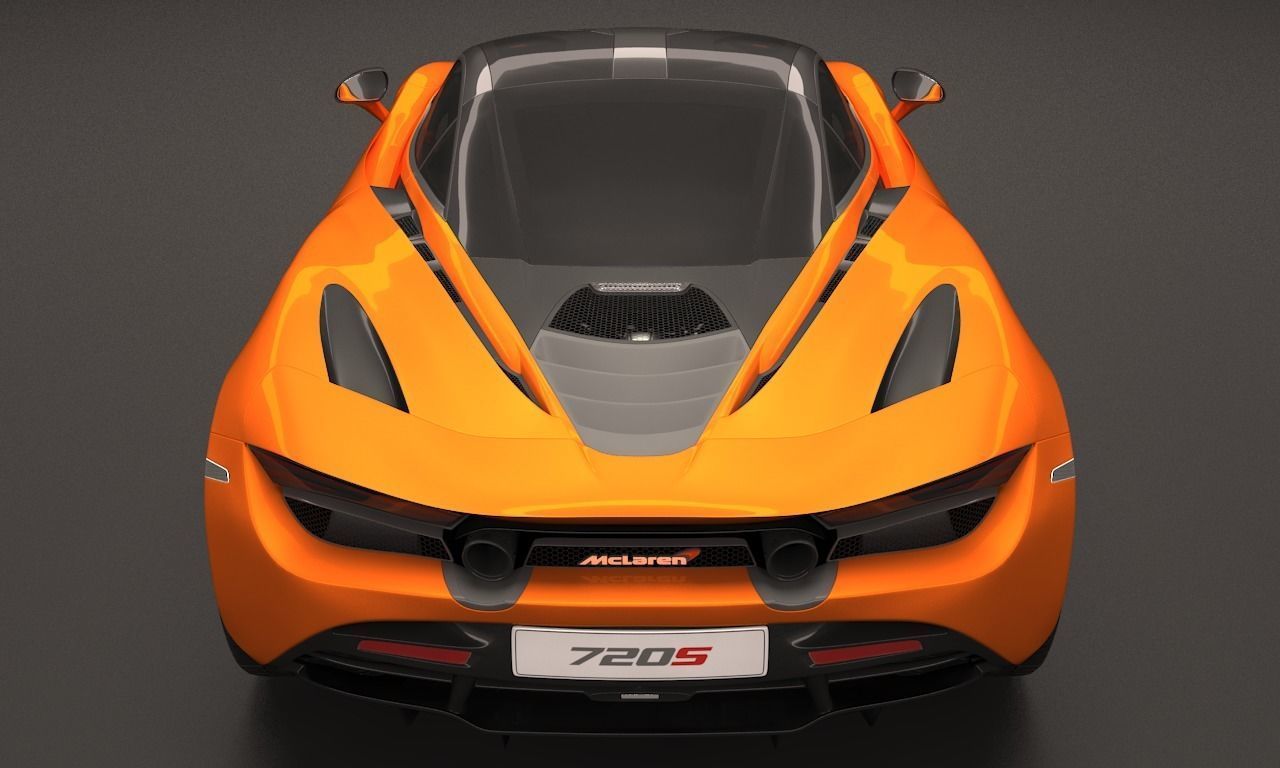 McLaren 720S 3D model_4