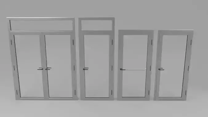 detailed doors and windows set and more