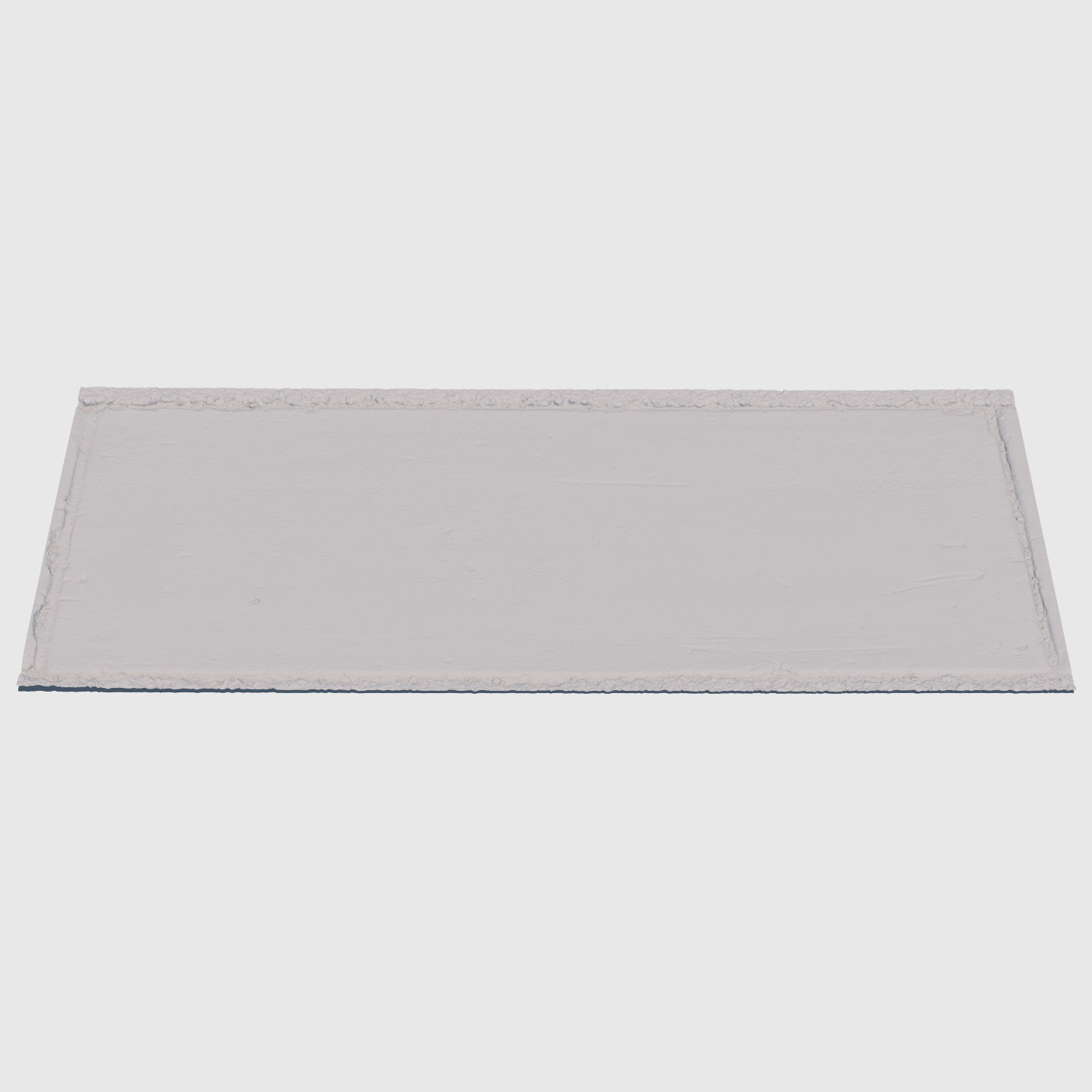 Red Concrete Section 3D model_4