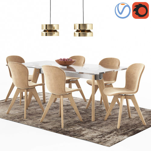 BoConcept Adelaide and Monza 2  3D model