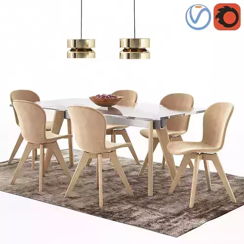 BoConcept Adelaide and Monza 2  3D model