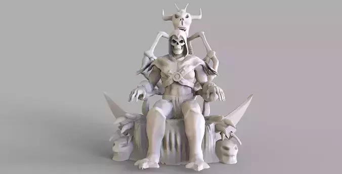 Skeletor Sculpture