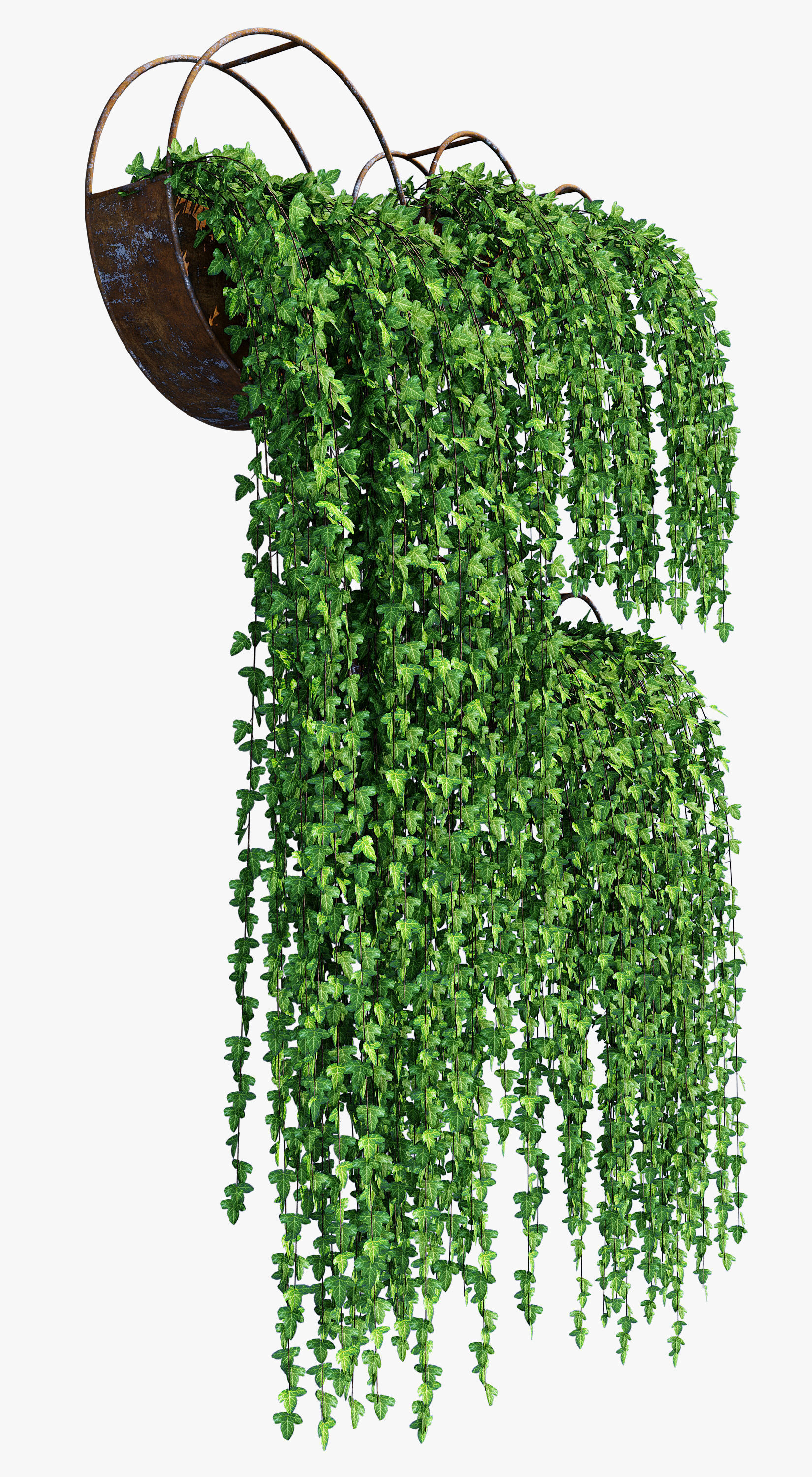 Circle shelves 2 3D model_2