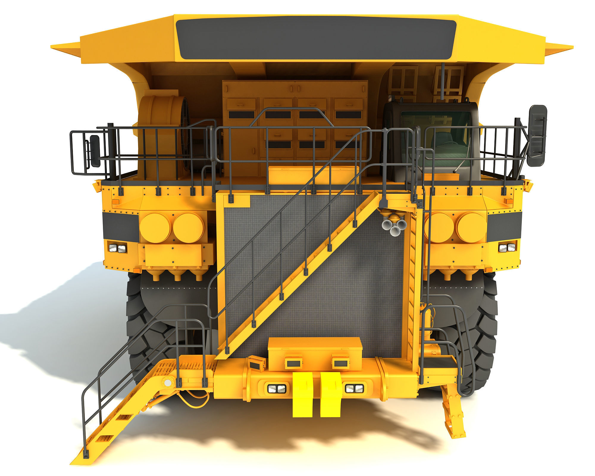 Mining Machinery 3D model_17