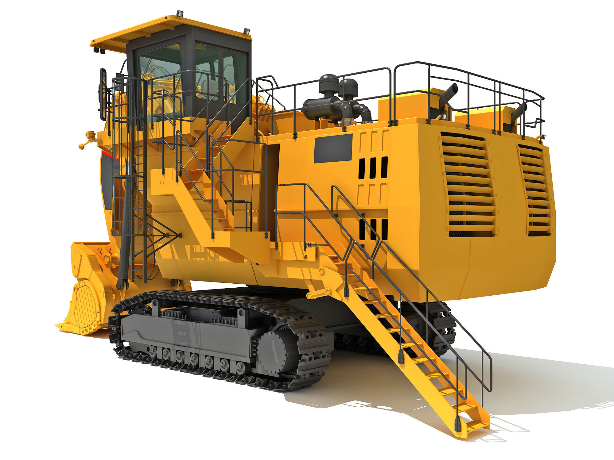 Mining Machinery 3D model_74