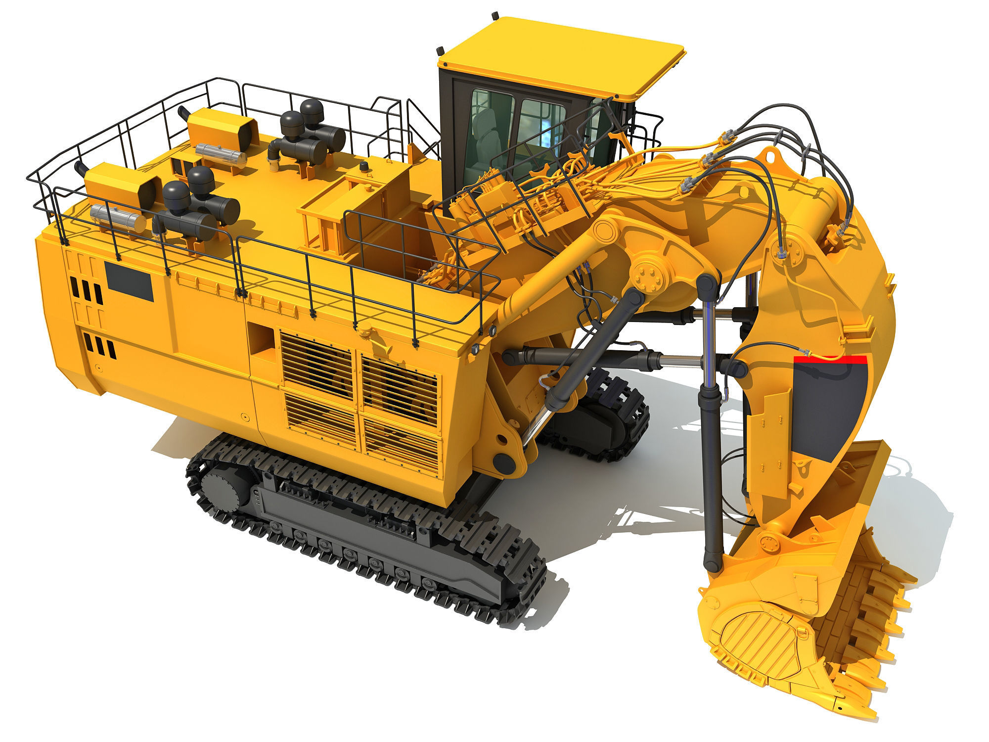 Mining Machinery 3D model_71