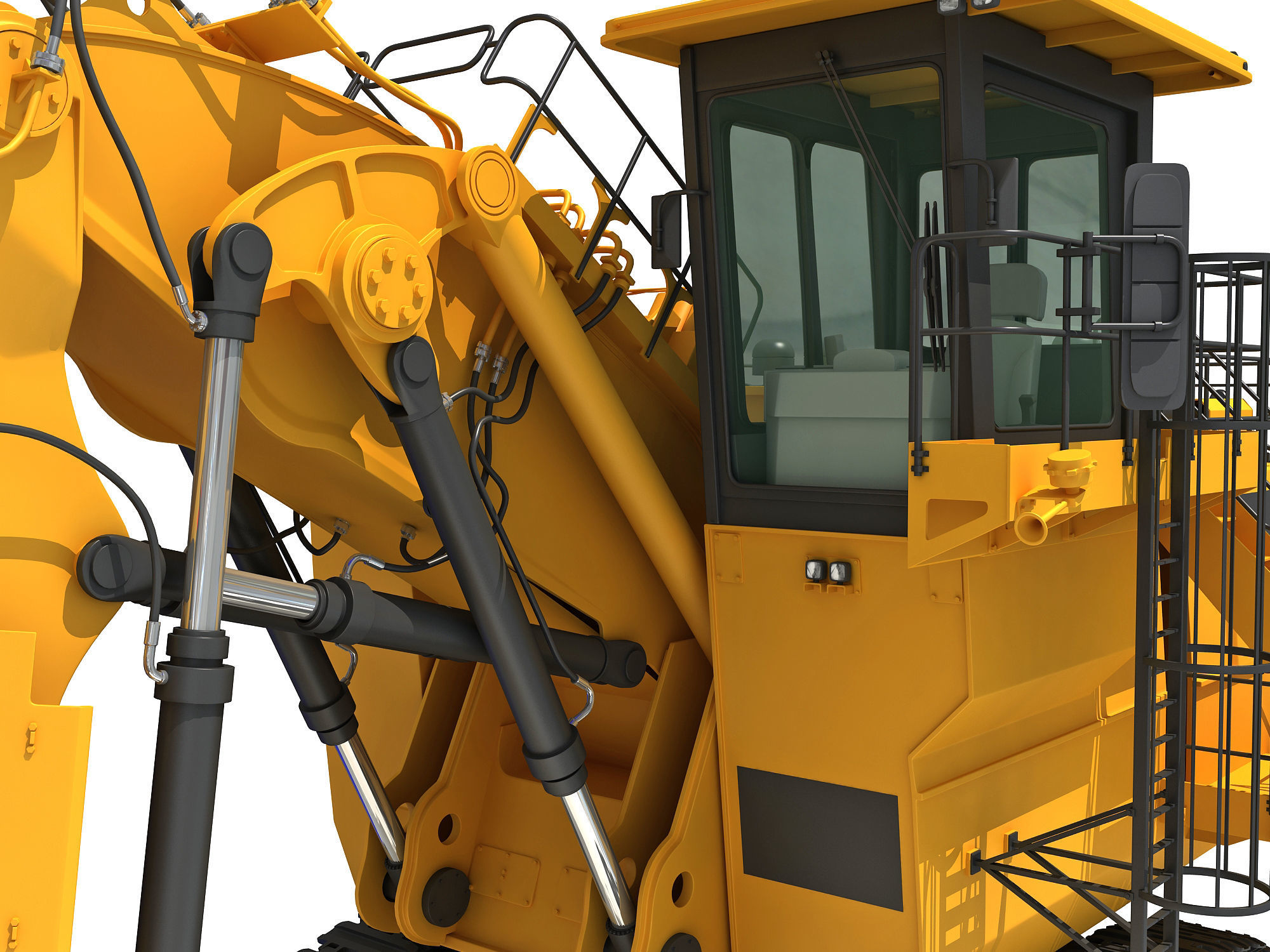 Mining Machinery 3D model_77