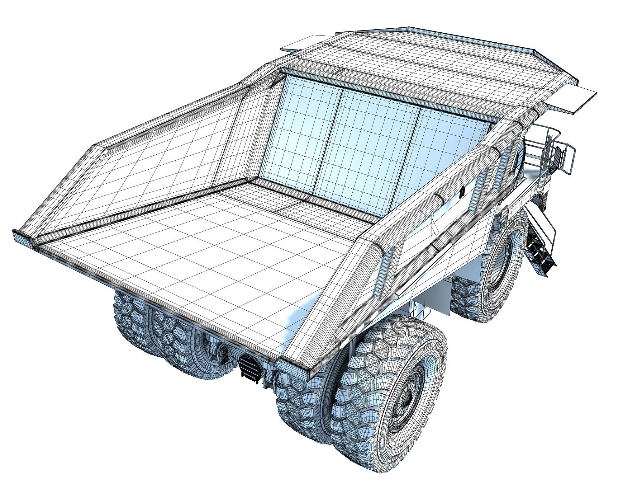 Mining Machinery 3D model_21