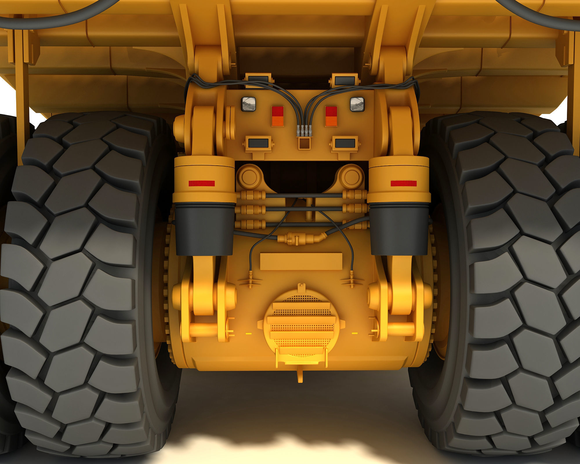 Mining Machinery 3D model_11
