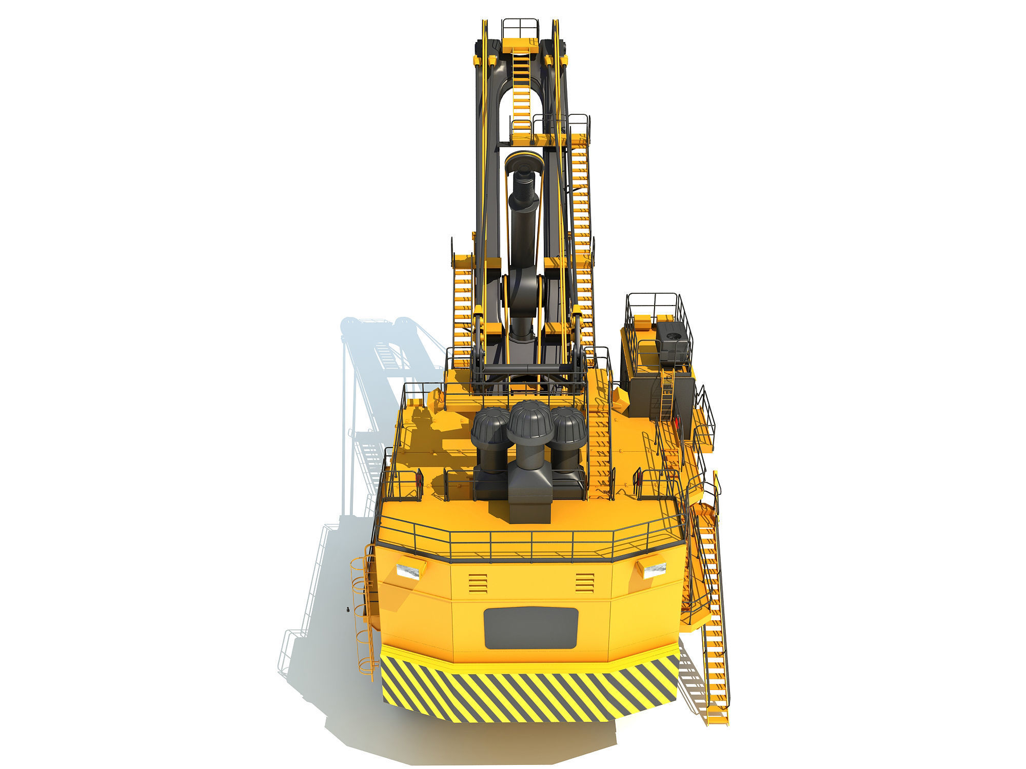 Mining Machinery 3D model_31