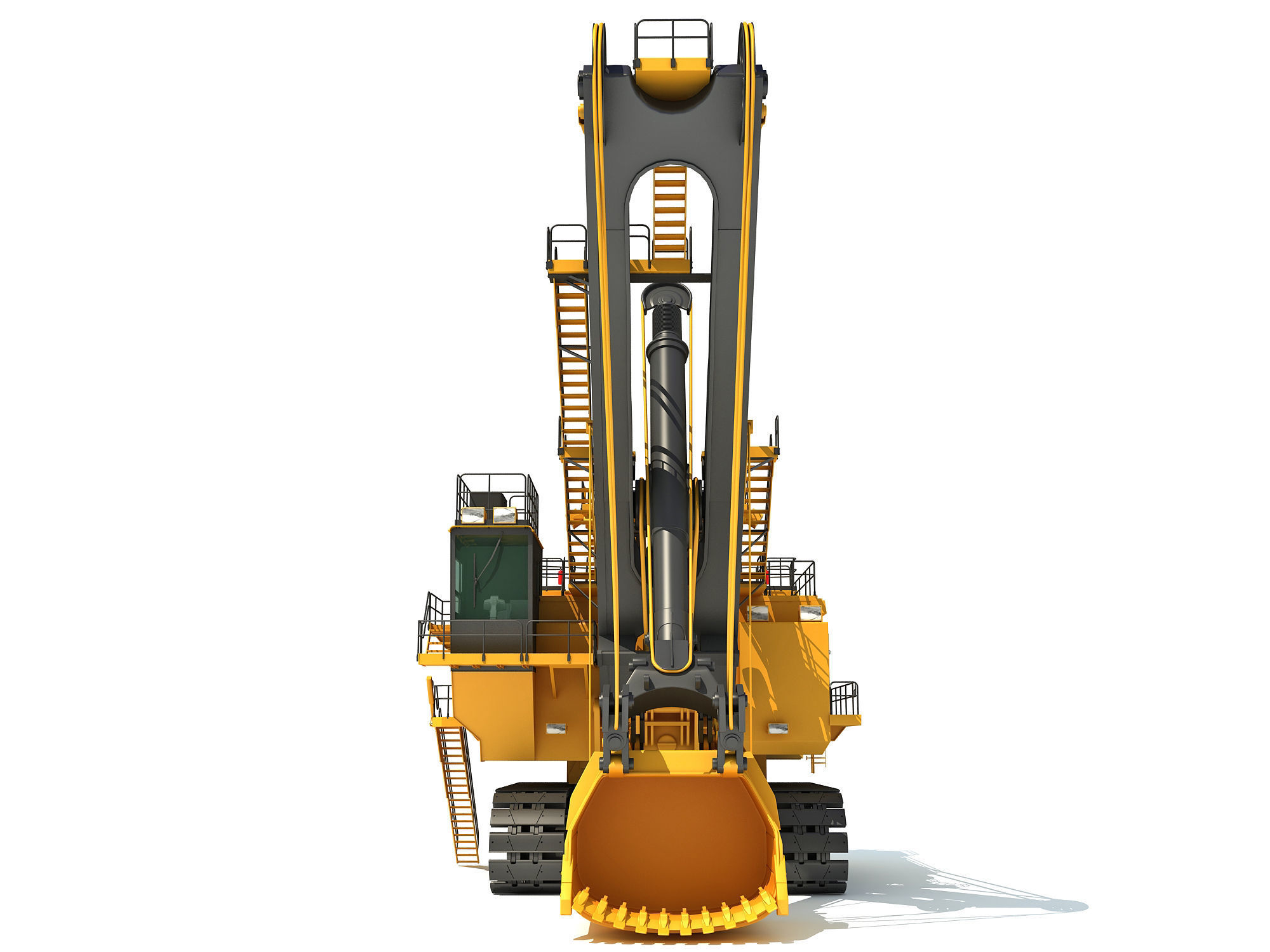 Mining Machinery 3D model_30