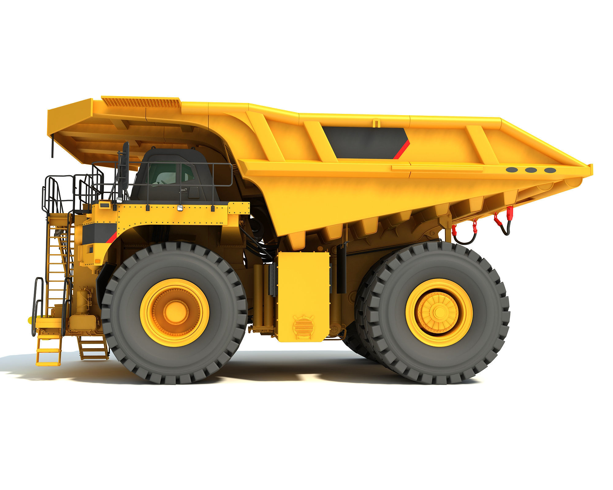 Mining Machinery 3D model_5