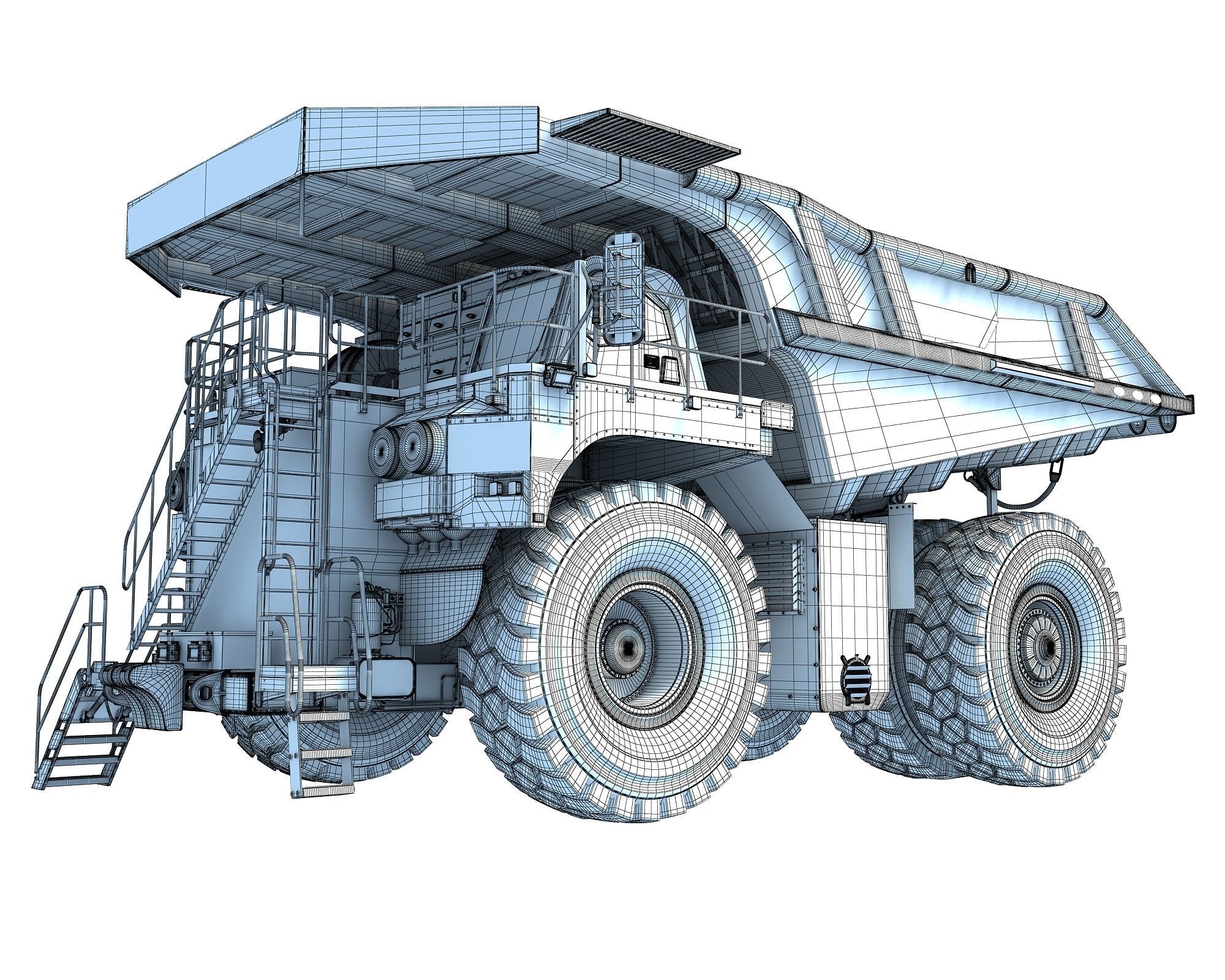 Mining Machinery 3D model_20