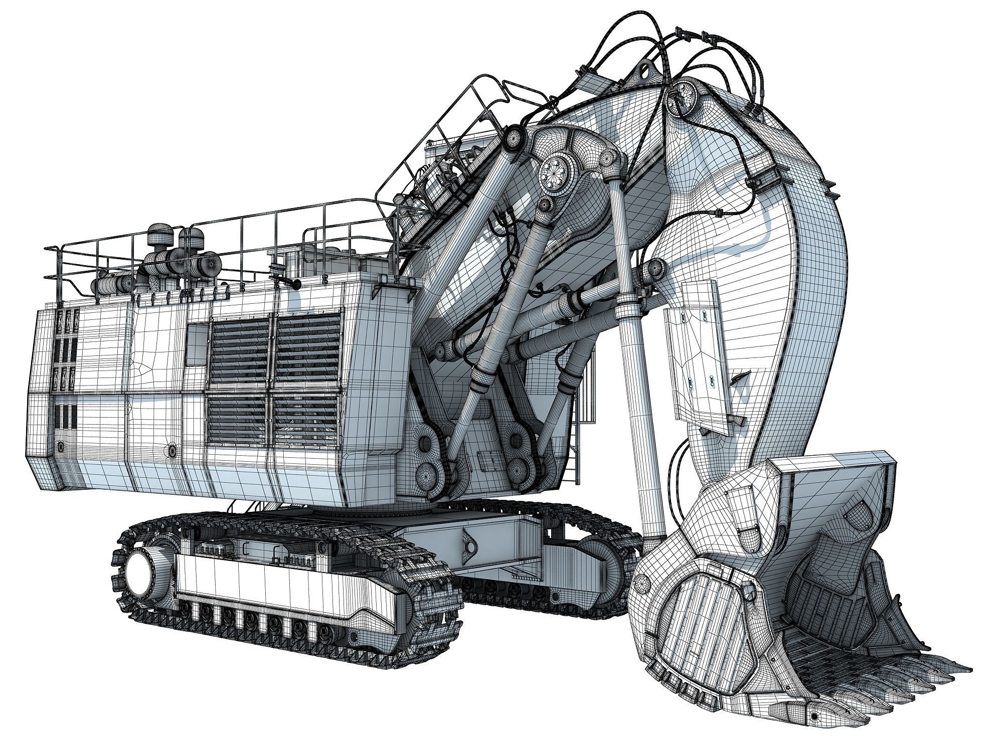 Mining Machinery 3D model_85