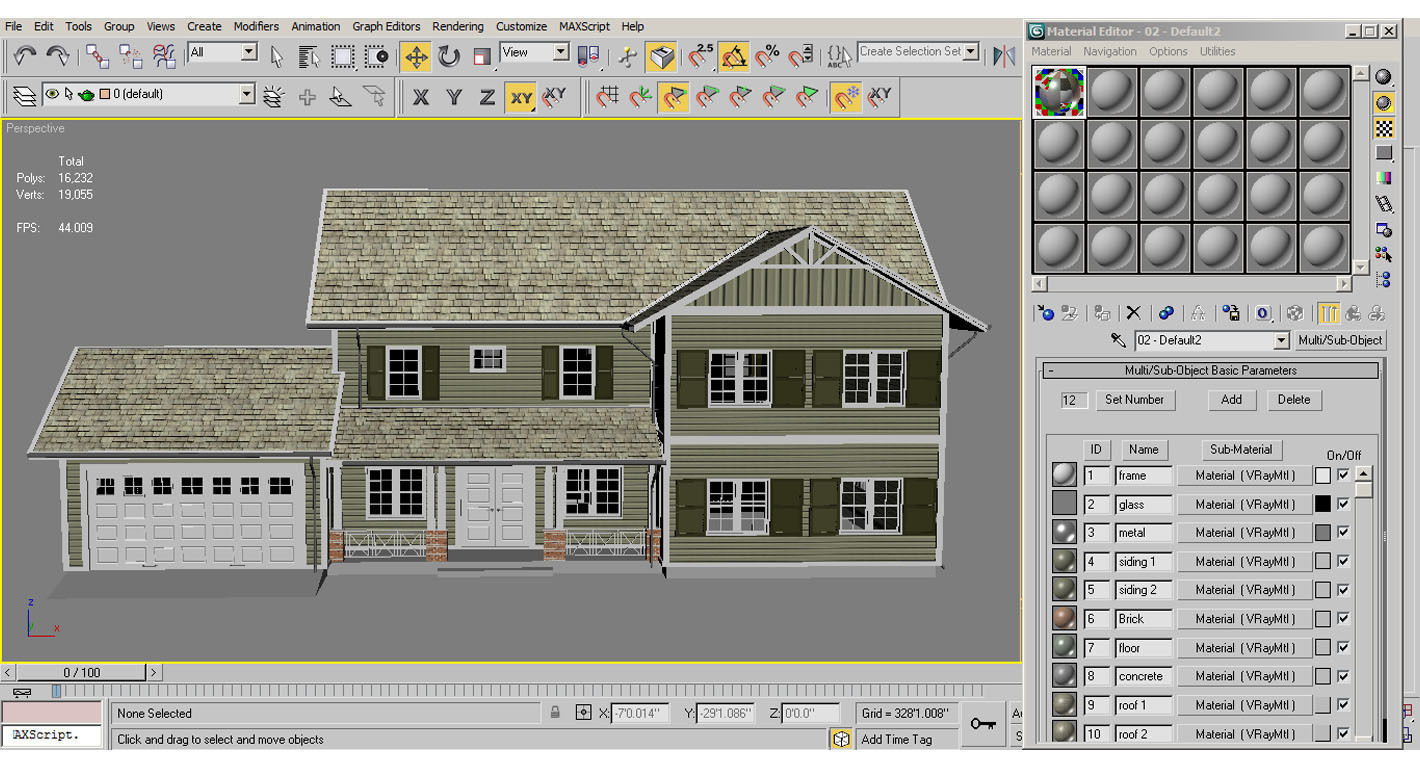 Traditional House 05 Low-poly 3D model_8