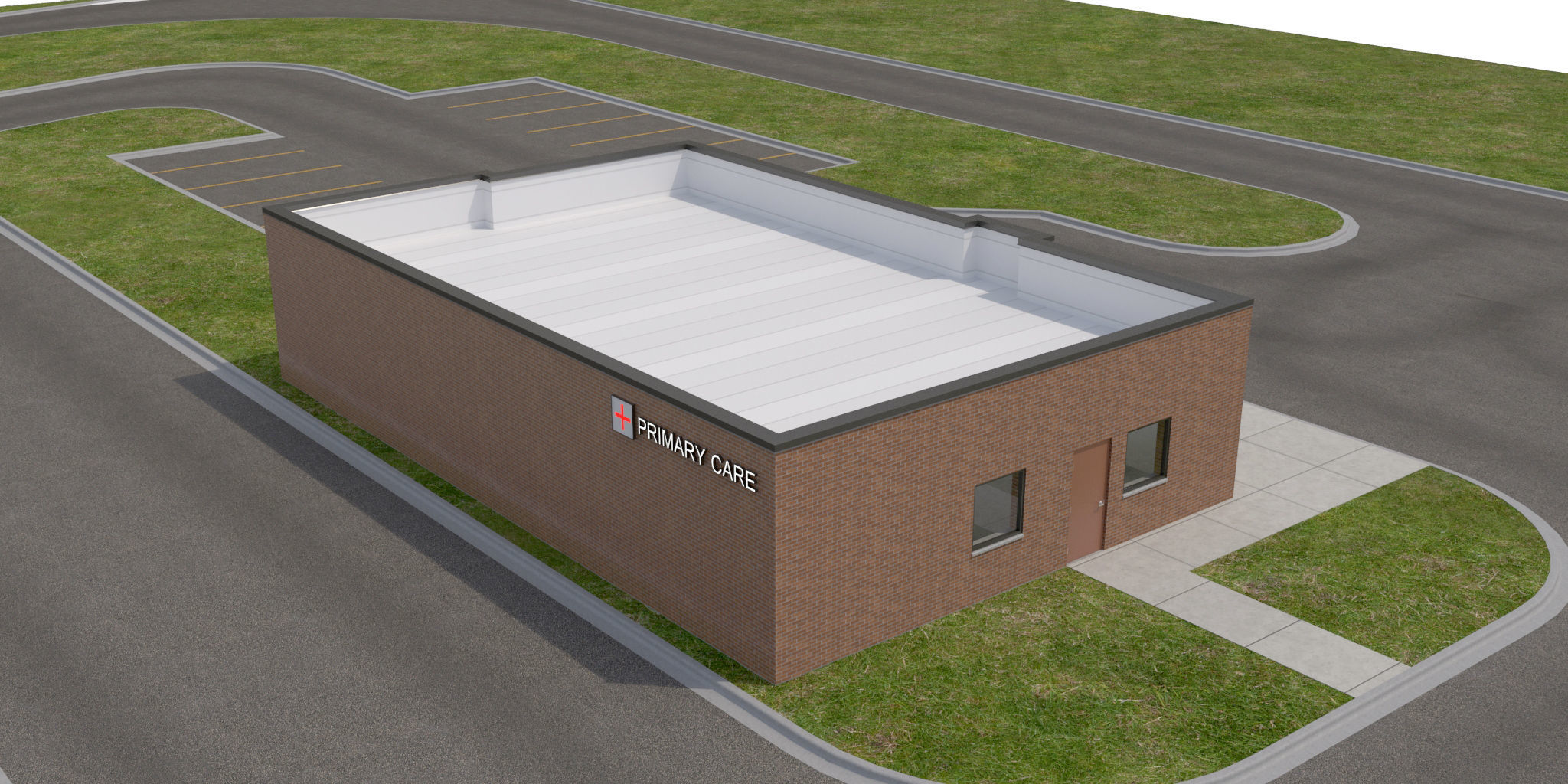 Commercial Building-001 3D model_9