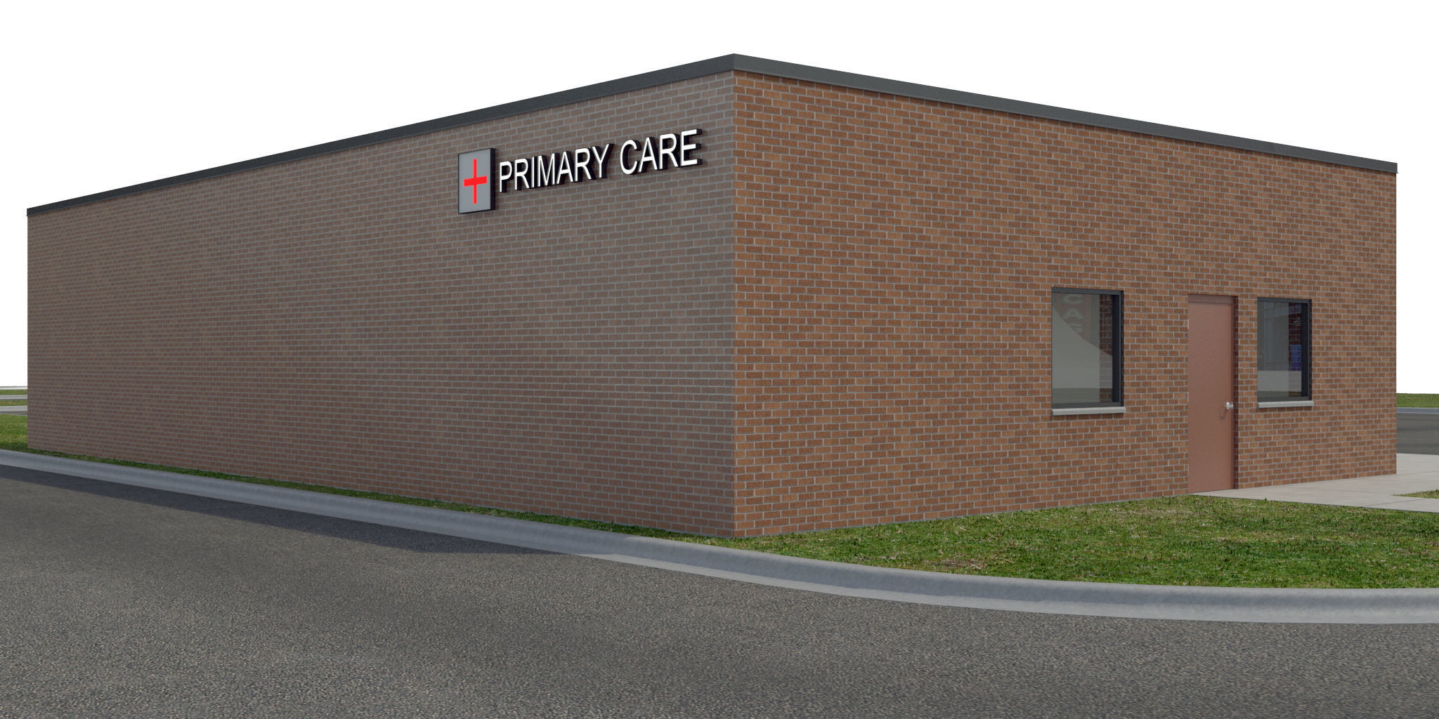 Commercial Building-001 3D model_4