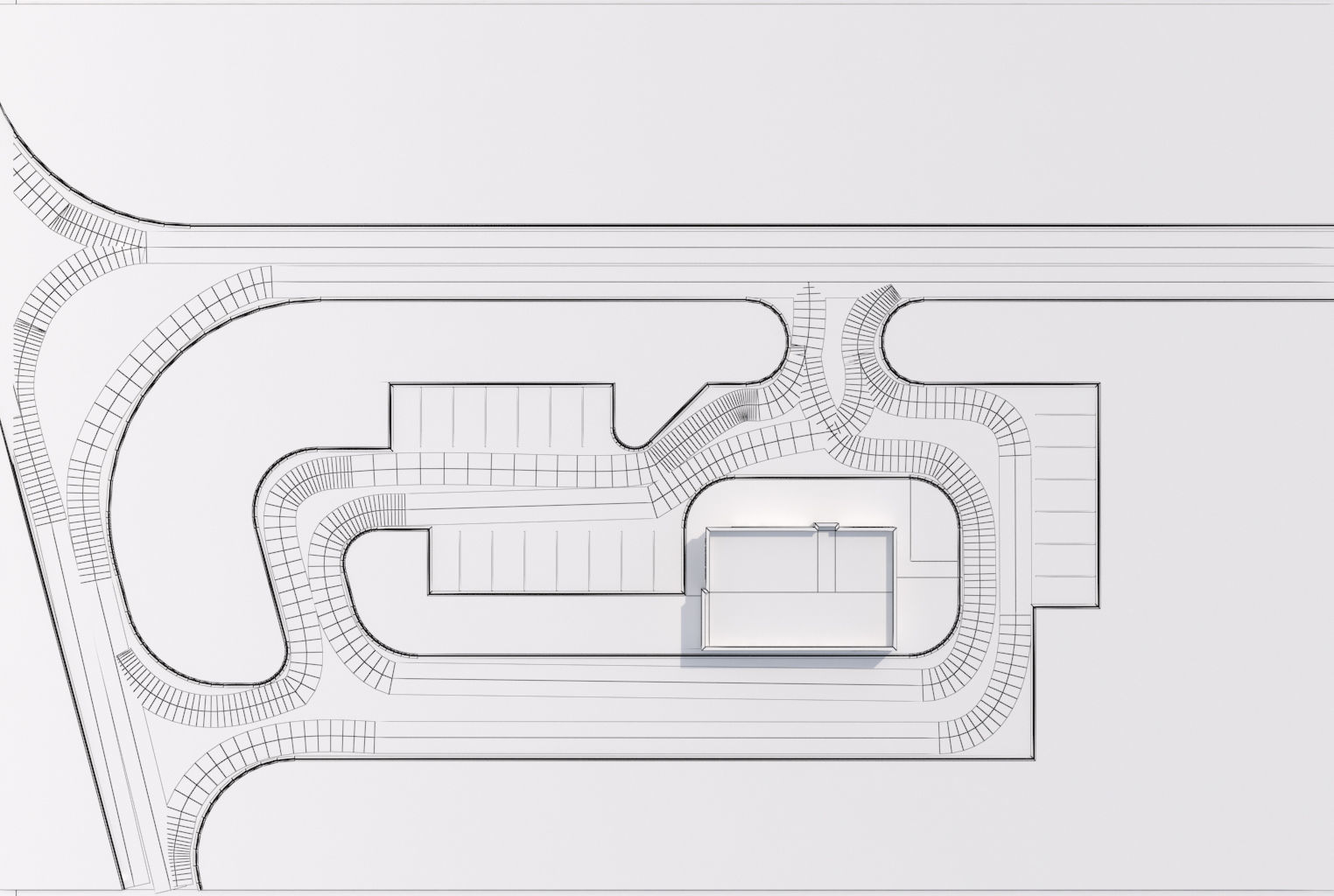 Commercial Building-001 3D model_16