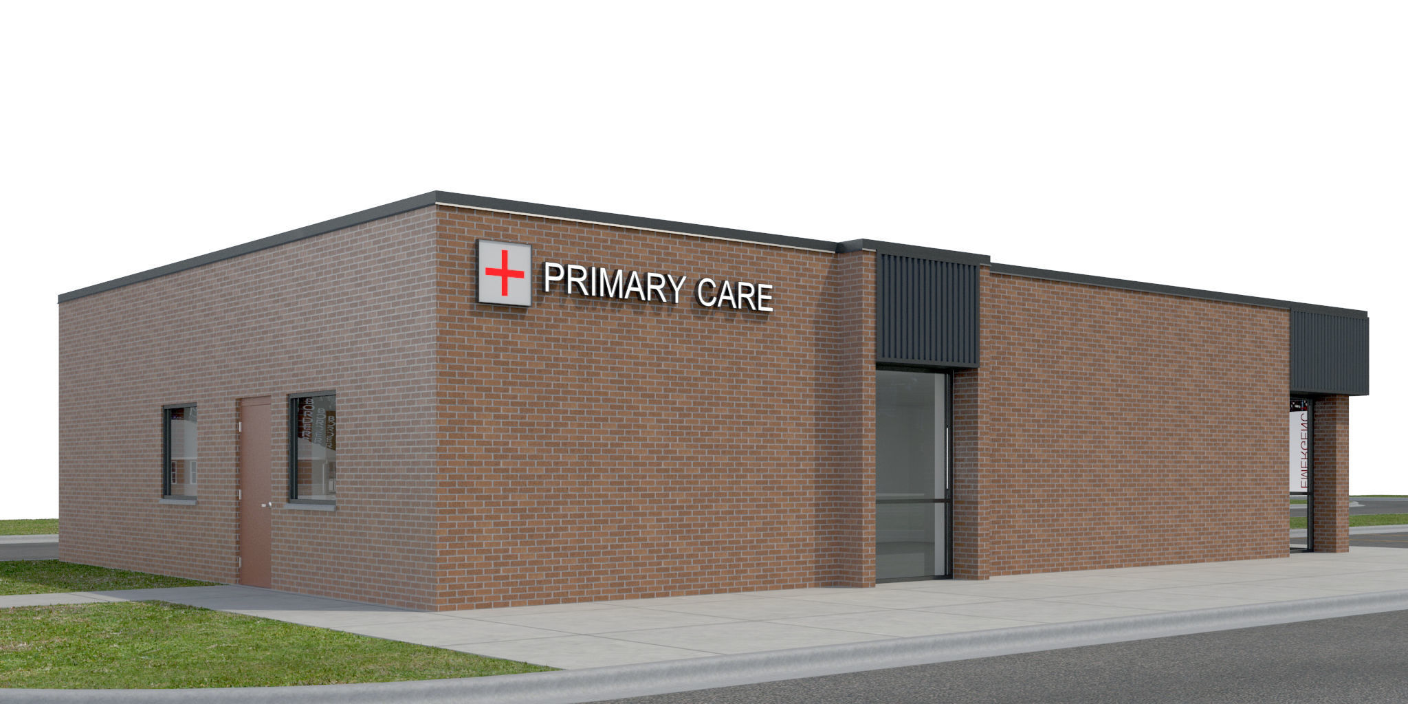 Commercial Building-001 3D model_5