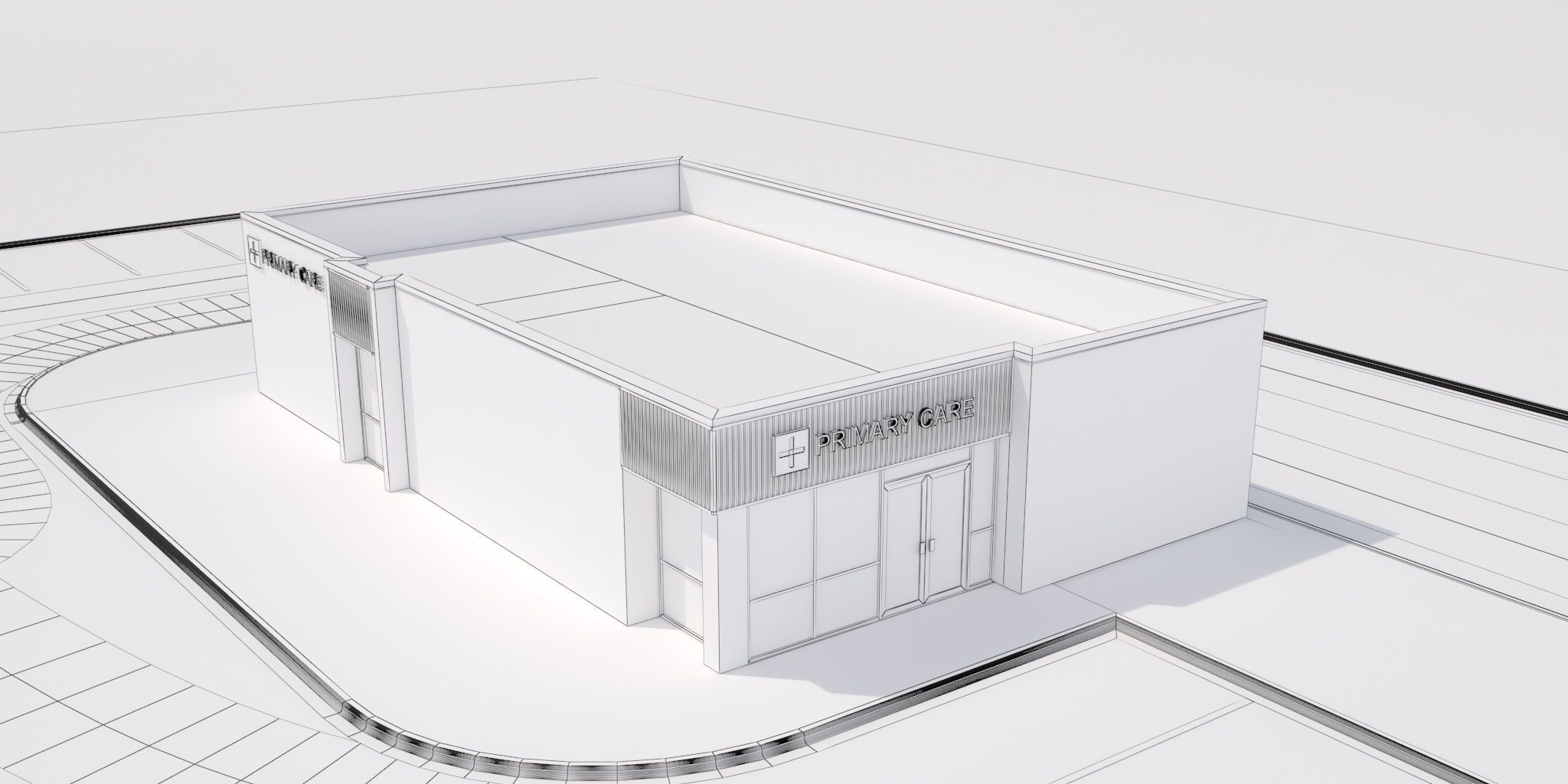 Commercial Building-001 3D model_14