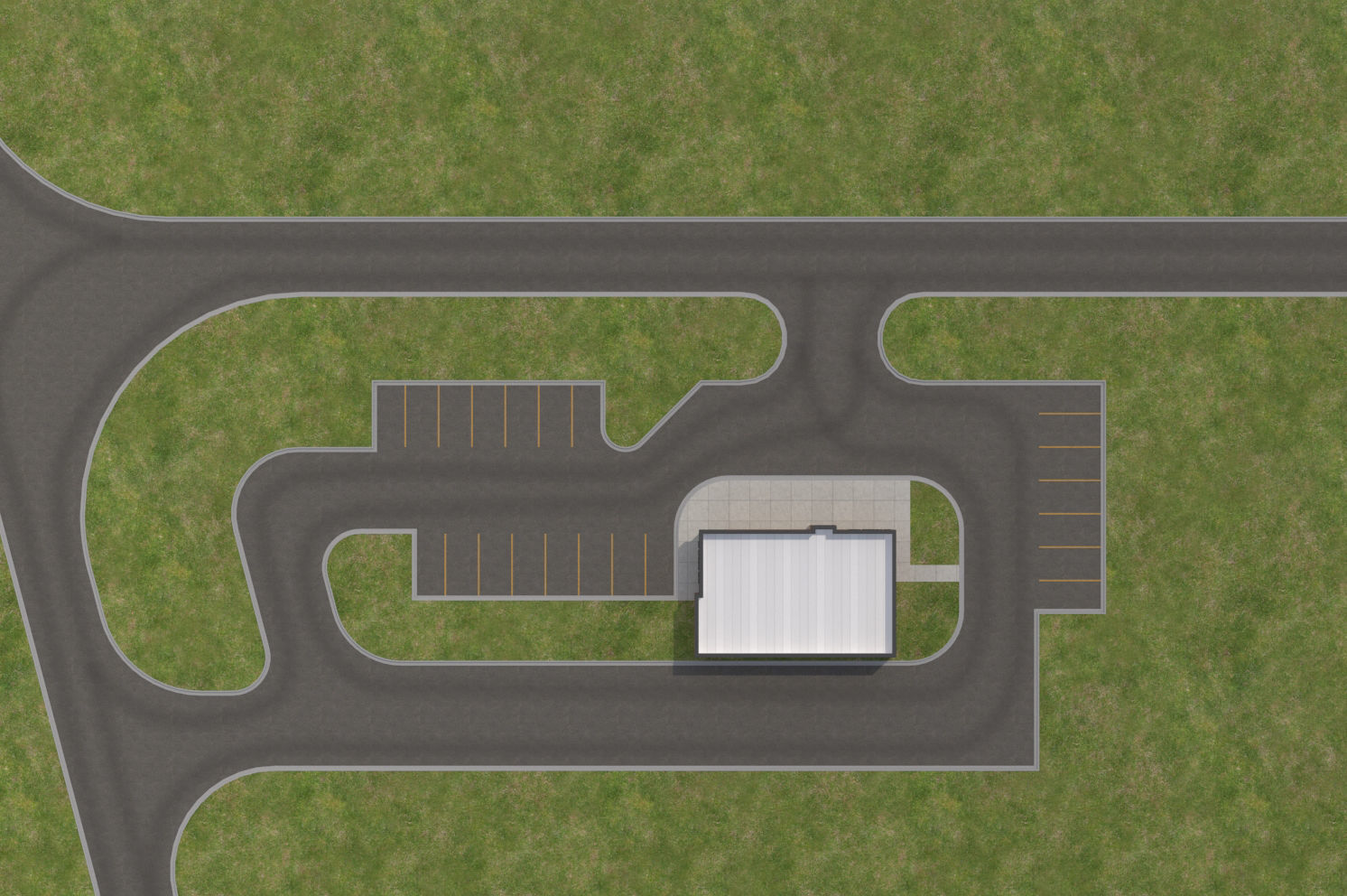 Commercial Building-001 3D model_1