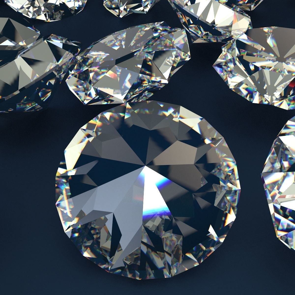Diamond Pack collection 3D model_3