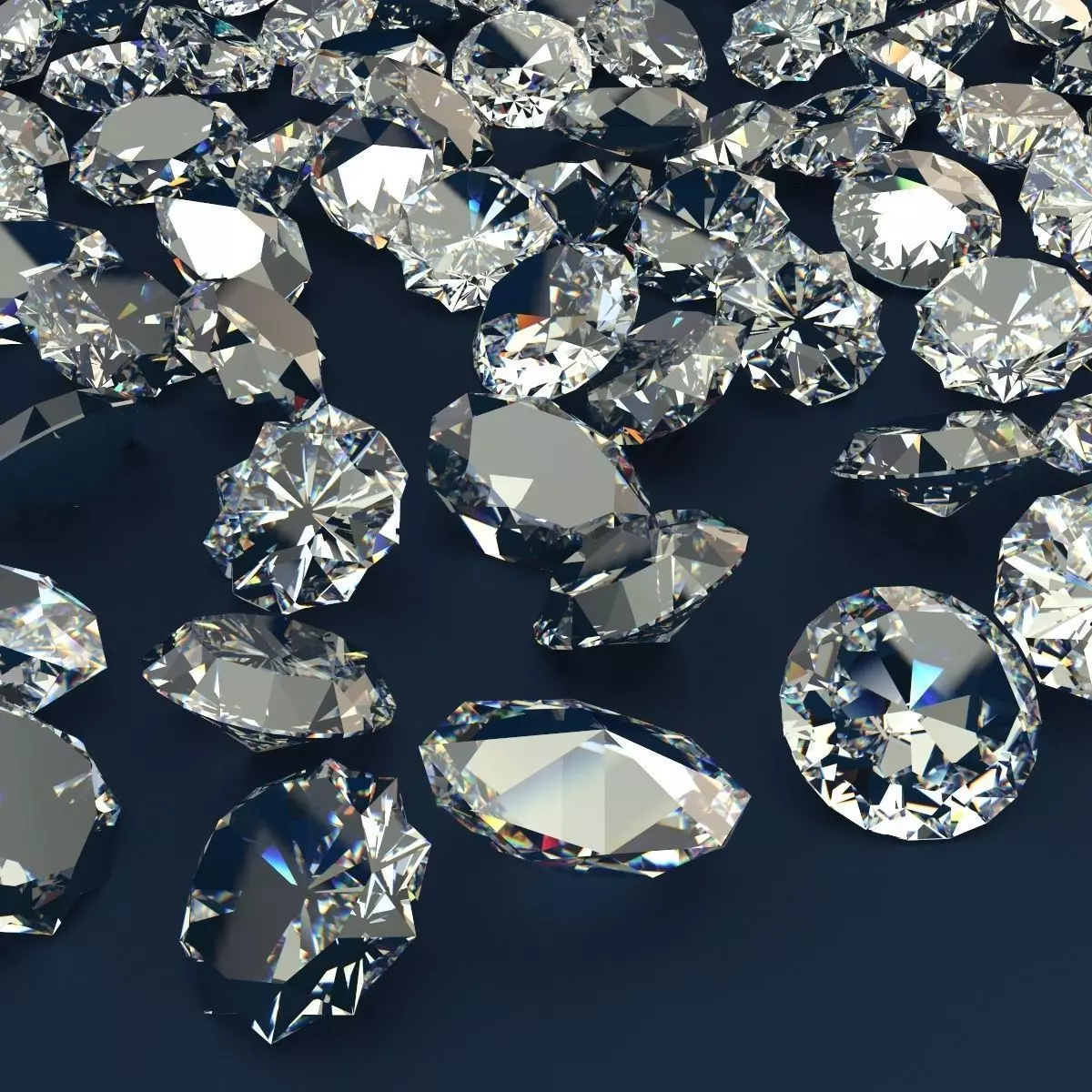 Diamond Pack collection 3D model_0