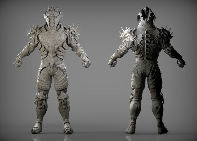 Dragon Rider Zbrush  3D model