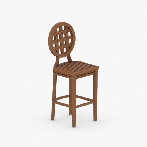 0929 - Street Chair Low-poly 3D model