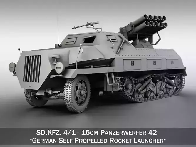 SDKFZ 4 - Panzerwerfer 42