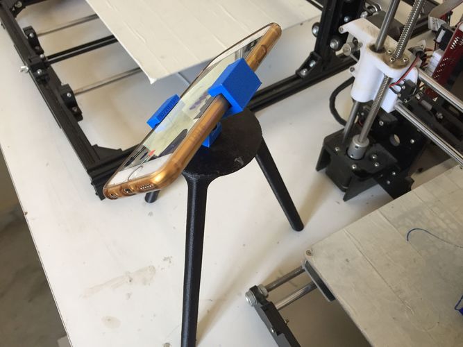 Tripod-MK-2 cell phone stand made with printer Free 3D print model