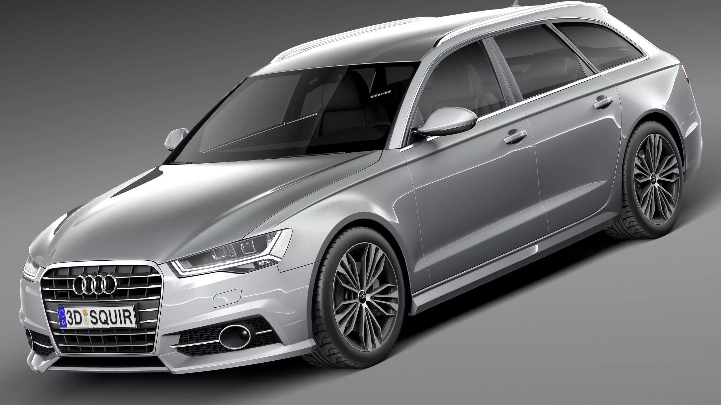 Audi A6 Avant 2015 3D model_0