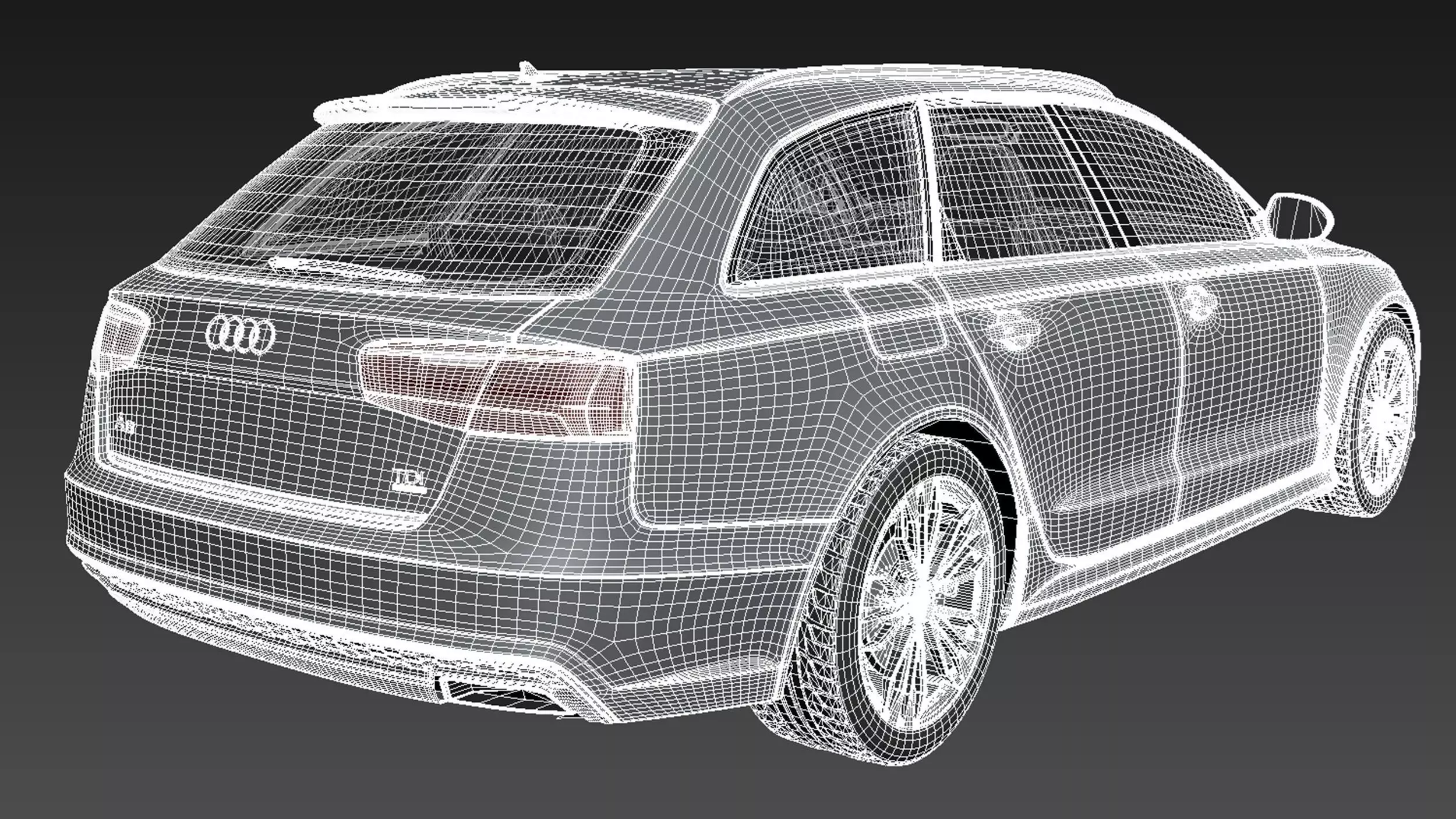 Audi A6 Avant 2015 3D model_19