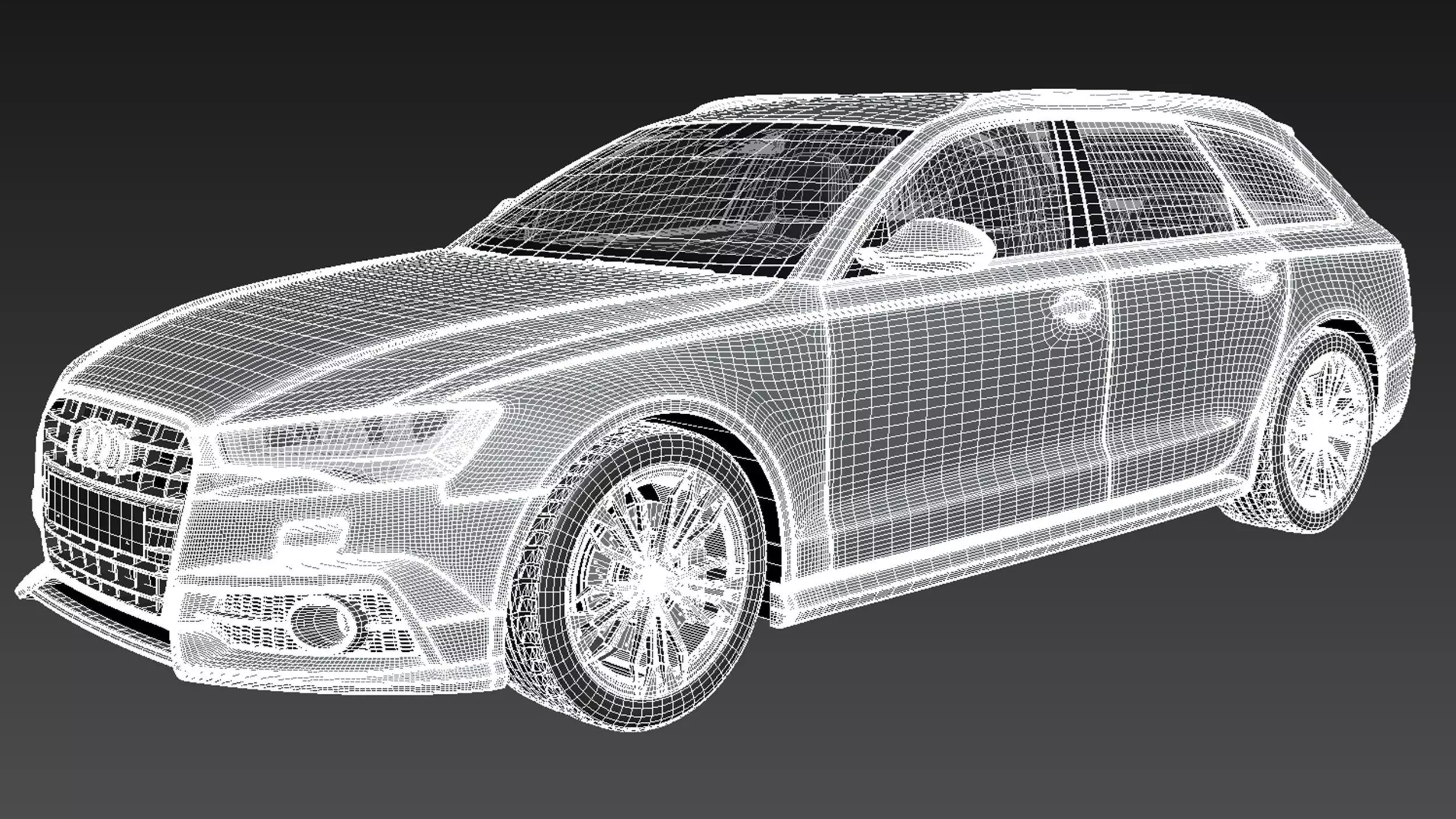 Audi A6 Avant 2015 3D model_18